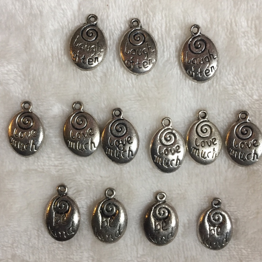Lot of Charms and Pendants - multiple types